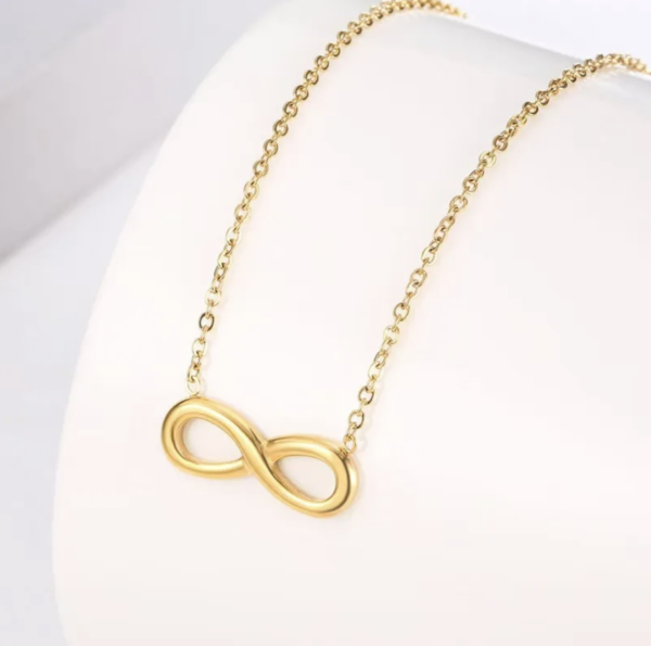 Timeless Infinity 18K Gold Plated Jewelry Set ✨♾️💛 - Image 3