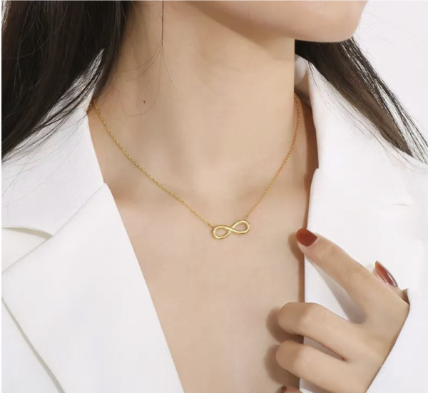 Timeless Infinity 18K Gold Plated Jewelry Set ✨♾️💛 - Image 4