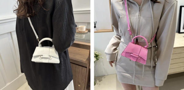 Brown Vintage Chic PU Leather Crossbody Bag 👜✨ - Image 2