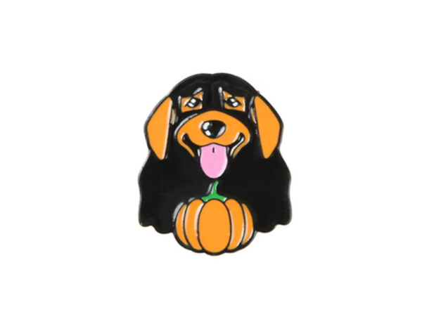 Pumpkin Pup Pin